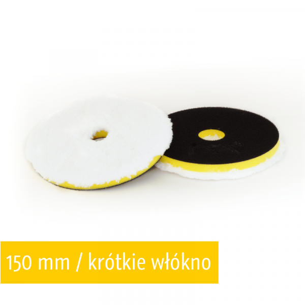 NAT Pad Mikrofibrowy Agresywny Twardy 150mm