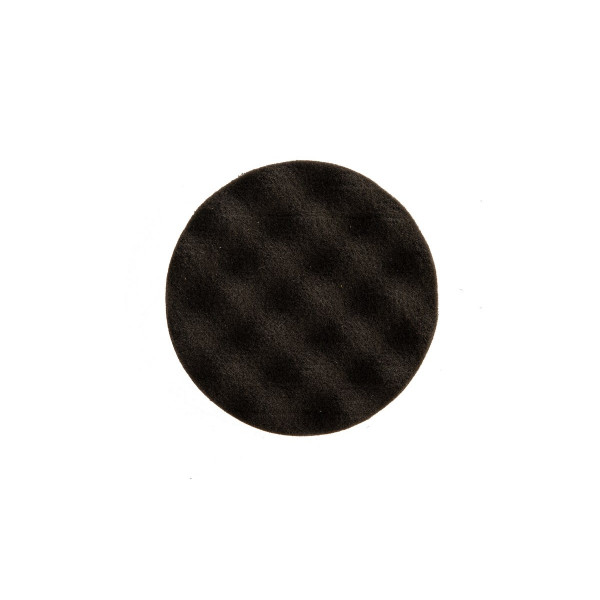 Mirka Gąbka polerska karbowana czarna 85mm 2szt