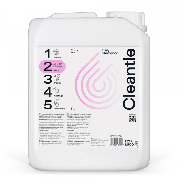 Cleantle Daily Shampoo2 5L