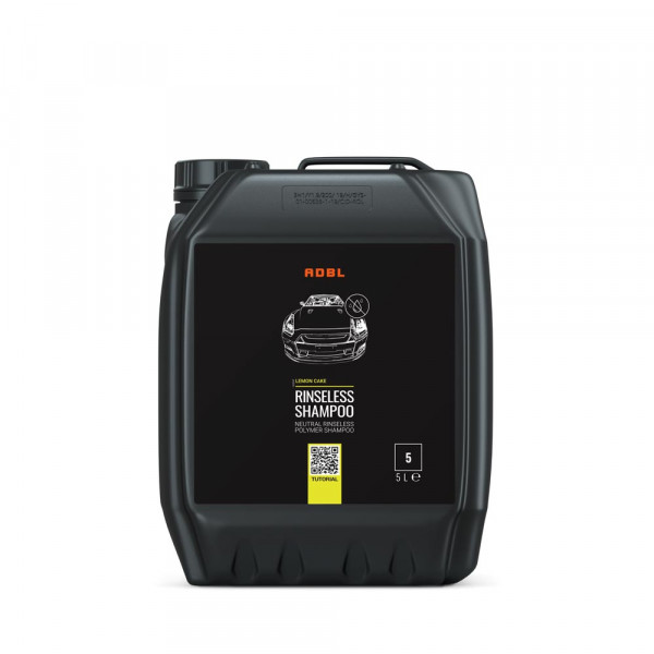 ADBL Rinseless Shampoo 5L - neutralny szampon bez spłukiwania z woskami i polimerami 