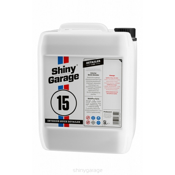 Shiny Garage Interior Quick Detailer 5L