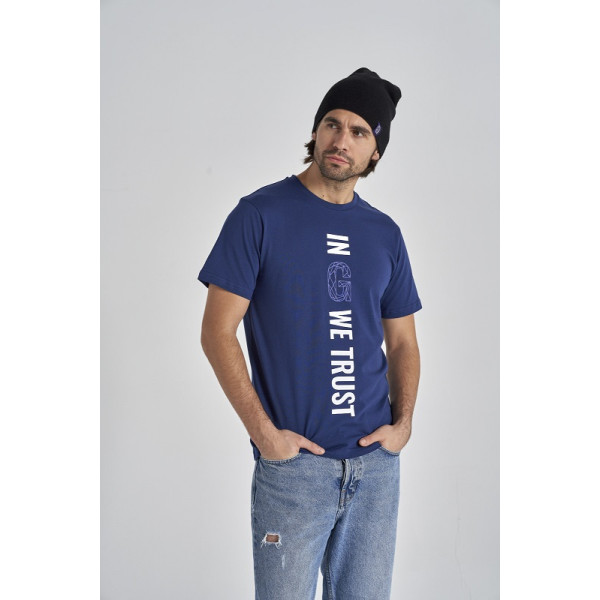 GYEON T-Shirt Navy Blue XL