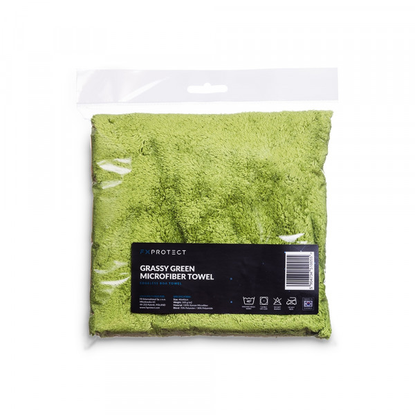 FX Protect Grassy Green Boa Microfiber Towel