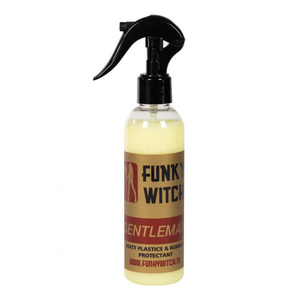 Funky Witch Gentleman Matt Plastics & Rubber Protectant 215ml