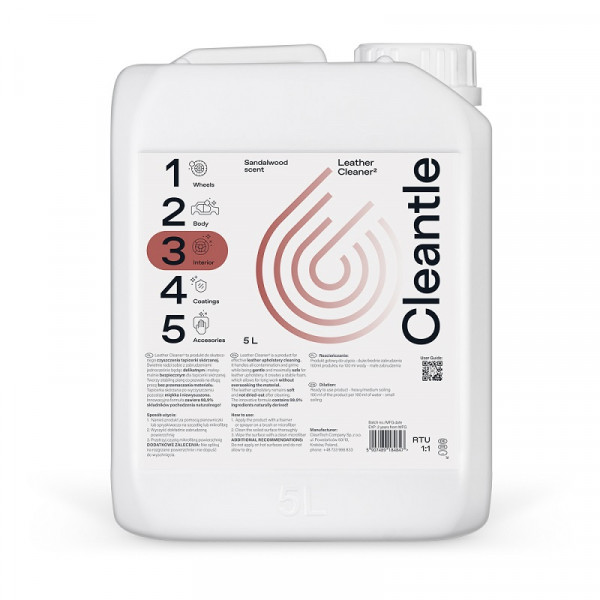 Cleantle Leather Cleaner2 5L