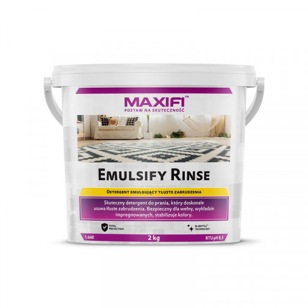 Maxifi Emulsify Rinse 2kg