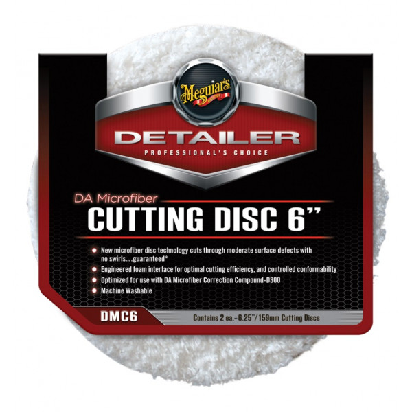 Meguiar's DA Microfiber Cutting Disc 159mm