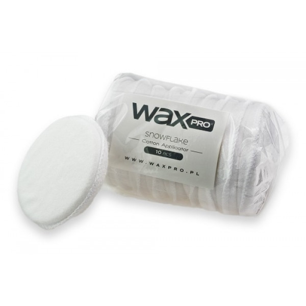 WaxPro Snowflake Cotton Applicator 10pack
