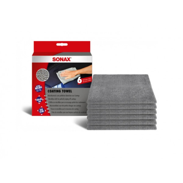 Sonax Mikrofibry do powłok 6pack 40x40cm