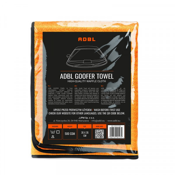 ADBL Goofer Towel 35x35cm