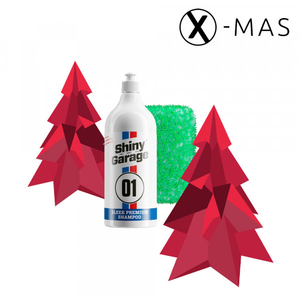 Shiny Garage Sleek Premium Shampoo 1L + Wash Pad