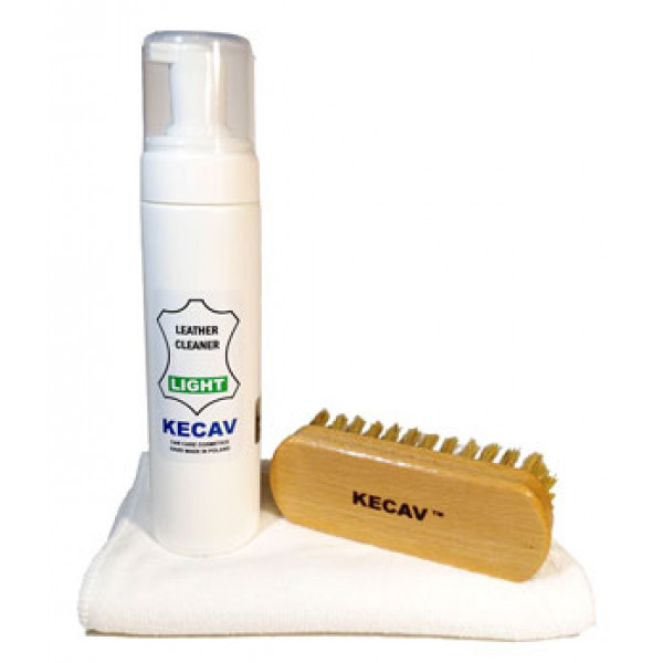 Kecav Leather Cleaner Set Light