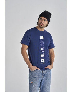 GYEON T-Shirt Navy Blue L