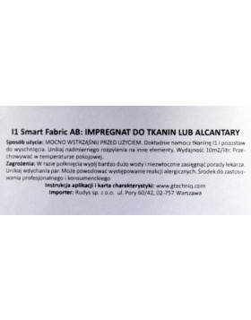 Gtechniq I1 v2 Smart Fabric AB 1L