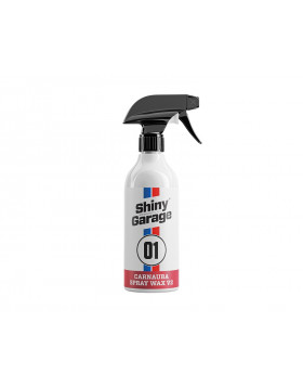 Shiny Garage Carnauba Spray Wax v2 500ml