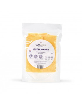 Ultracoat Yellow Bahama 250 GSM Microfibre Cloth 2-pack