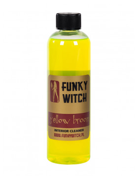 Funky Witch Yellow Broom Interior Cleaner 500ml