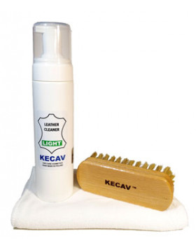 Kecav Leather Cleaner Set Light