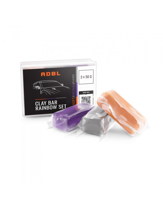 ADBL Clay Bar Rainbow Set 3x50g