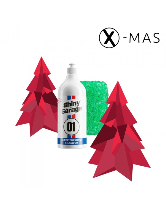 Shiny Garage Sleek Premium Shampoo 1L + Wash Pad